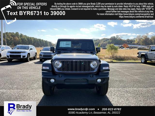 2026 Jeep Wrangler WRANGLER 2-DOOR SPORT S 2026 Jeep Wrangler WRANGLER 2-DOOR SPORT S