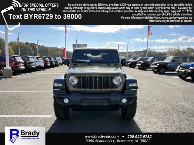 2026 Jeep Wrangler WRANGLER 2-DOOR SPORT S 2026 Jeep Wrangler WRANGLER 2-DOOR SPORT S