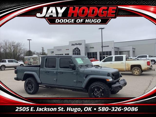 2026 Jeep Gladiator GLADIATOR WILLYS 4X4 2026 Jeep Gladiator GLADIATOR WILLYS 4X4