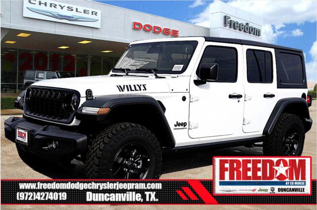2026 Jeep Wrangler WRANGLER 4-DOOR WILLYS 2026 Jeep Wrangler WRANGLER 4-DOOR WILLYS