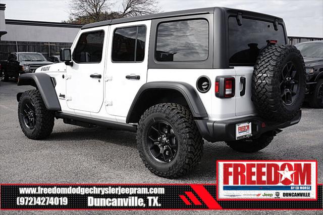 2026 Jeep Wrangler WRANGLER 4-DOOR WILLYS 2026 Jeep Wrangler WRANGLER 4-DOOR WILLYS