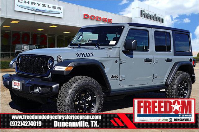 2026 Jeep Wrangler WRANGLER 4-DOOR WILLYS 2026 Jeep Wrangler WRANGLER 4-DOOR WILLYS