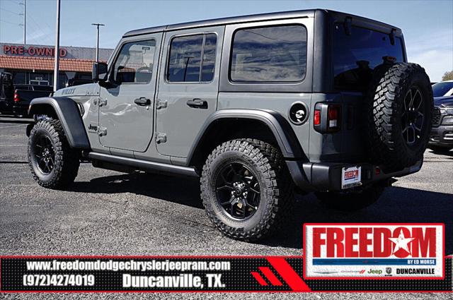 2026 Jeep Wrangler WRANGLER 4-DOOR WILLYS 2026 Jeep Wrangler WRANGLER 4-DOOR WILLYS