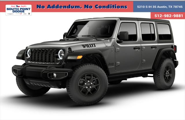 2026 Jeep Wrangler WRANGLER 4-DOOR WILLYS 2026 Jeep Wrangler WRANGLER 4-DOOR WILLYS