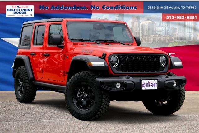 2026 Jeep Wrangler WRANGLER 4-DOOR WILLYS 2026 Jeep Wrangler WRANGLER 4-DOOR WILLYS