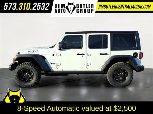 2026 Jeep Wrangler WRANGLER 4-DOOR WILLYS 2026 Jeep Wrangler WRANGLER 4-DOOR WILLYS