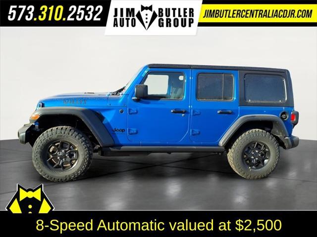 2026 Jeep Wrangler WRANGLER 4-DOOR WILLYS 2026 Jeep Wrangler WRANGLER 4-DOOR WILLYS