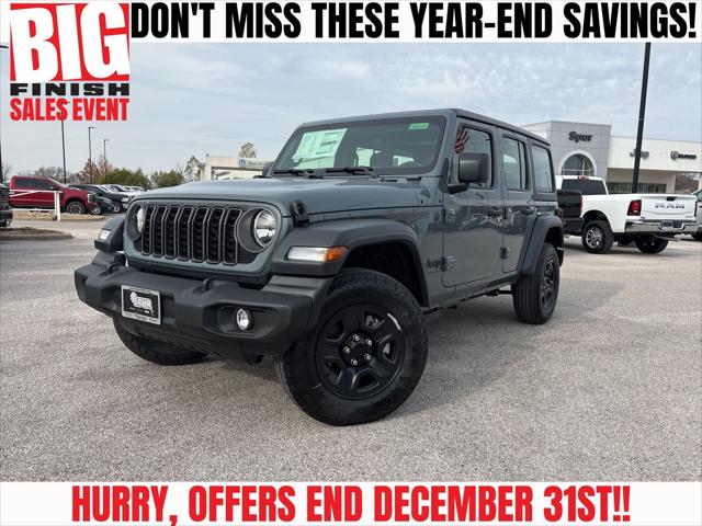 2026 Jeep Wrangler WRANGLER 4-DOOR SPORT