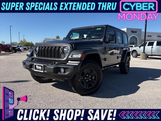 2026 Jeep Wrangler WRANGLER 4-DOOR SPORT 2026 Jeep Wrangler WRANGLER 4-DOOR SPORT