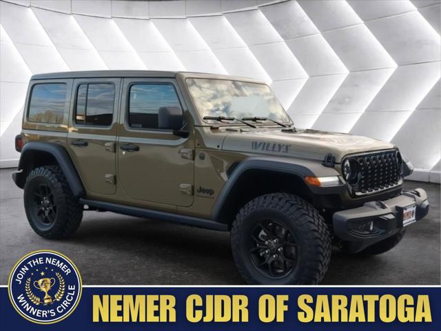 2026 Jeep Wrangler WRANGLER 4-DOOR WILLYS 2026 Jeep Wrangler WRANGLER 4-DOOR WILLYS