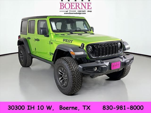 2026 Jeep Wrangler WRANGLER 4-DOOR WILLYS 2026 Jeep Wrangler WRANGLER 4-DOOR WILLYS
