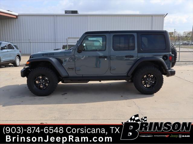 2026 Jeep Wrangler WRANGLER 4-DOOR WILLYS 2026 Jeep Wrangler WRANGLER 4-DOOR WILLYS