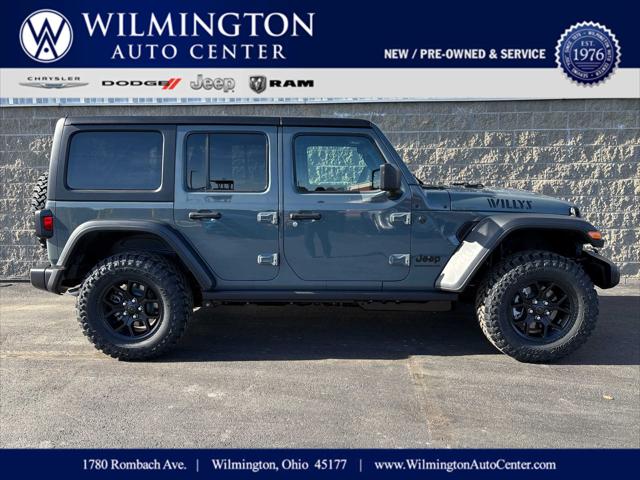 2026 Jeep Wrangler WRANGLER 4-DOOR WILLYS 2026 Jeep Wrangler WRANGLER 4-DOOR WILLYS