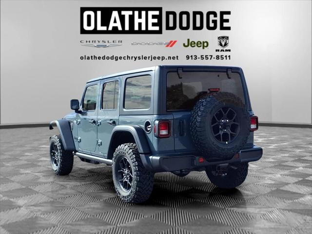 2026 Jeep Wrangler WRANGLER 4-DOOR WILLYS 2026 Jeep Wrangler WRANGLER 4-DOOR WILLYS