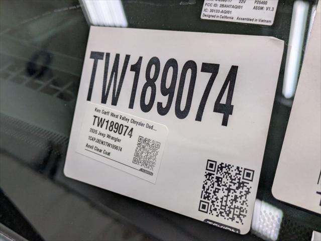 2026 Jeep Wrangler 4-Door Sahara 4x4
