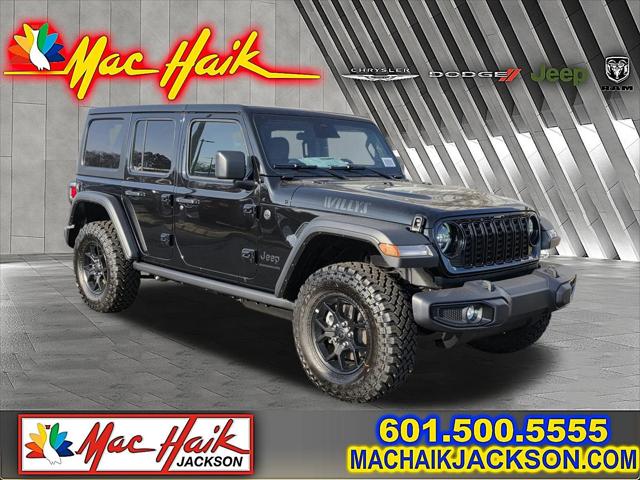 2026 Jeep Wrangler WRANGLER 4-DOOR WILLYS 2026 Jeep Wrangler WRANGLER 4-DOOR WILLYS