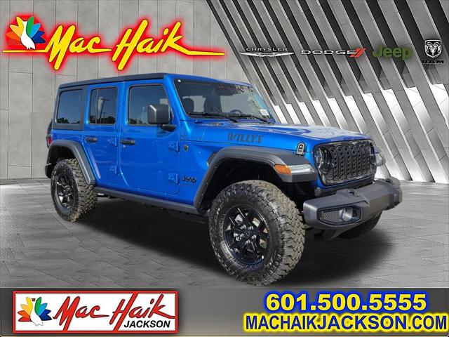 2026 Jeep Wrangler WRANGLER 4-DOOR WILLYS 2026 Jeep Wrangler WRANGLER 4-DOOR WILLYS