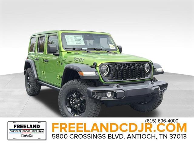 2026 Jeep Wrangler WRANGLER 4-DOOR WILLYS 2026 Jeep Wrangler WRANGLER 4-DOOR WILLYS