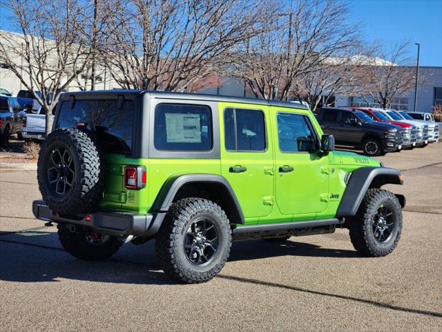 2026 Jeep Wrangler WRANGLER 4-DOOR WILLYS 2026 Jeep Wrangler WRANGLER 4-DOOR WILLYS