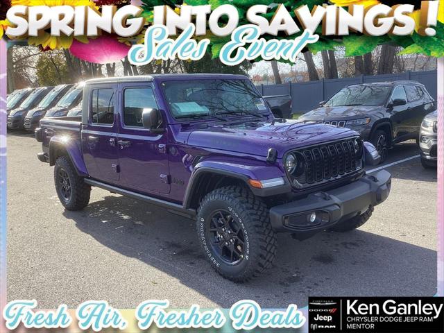 2026 Jeep Gladiator GLADIATOR WILLYS 4X4