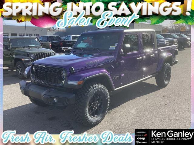 2026 Jeep Gladiator GLADIATOR WILLYS 4X4