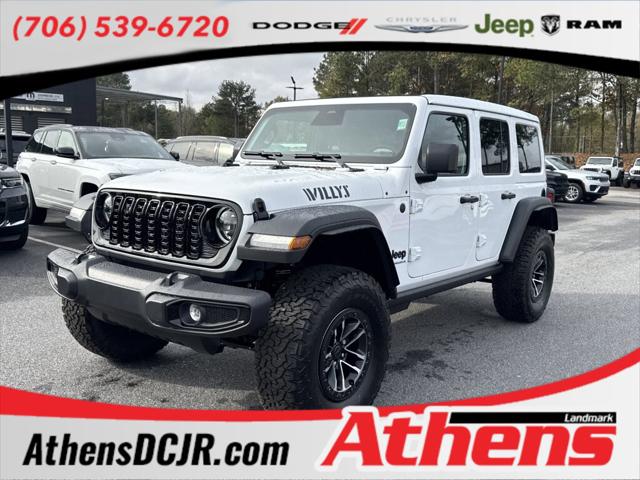 2026 Jeep Wrangler WRANGLER 4-DOOR WILLYS 2026 Jeep Wrangler WRANGLER 4-DOOR WILLYS