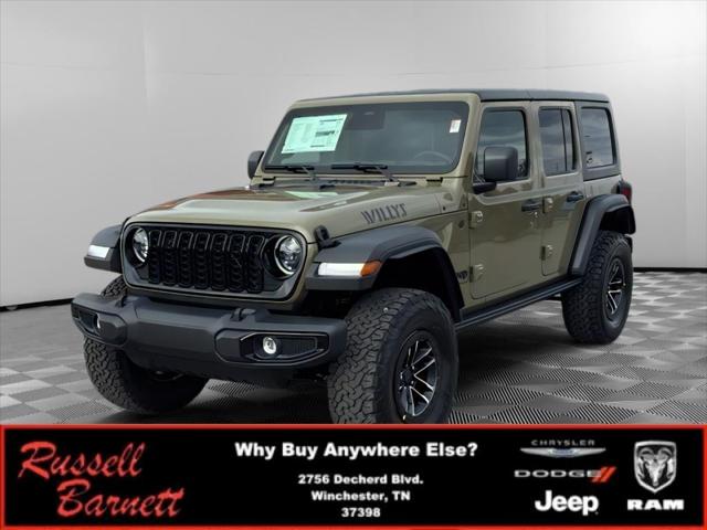 2026 Jeep Wrangler WRANGLER 4-DOOR WILLYS 2026 Jeep Wrangler WRANGLER 4-DOOR WILLYS