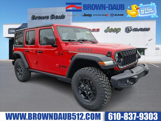 2026 Jeep Wrangler WRANGLER 4-DOOR WILLYS 2026 Jeep Wrangler WRANGLER 4-DOOR WILLYS
