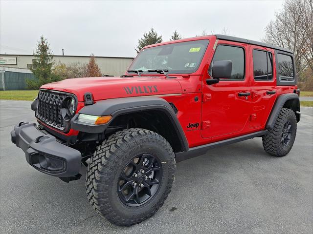 2026 Jeep Wrangler WRANGLER 4-DOOR WILLYS 2026 Jeep Wrangler WRANGLER 4-DOOR WILLYS