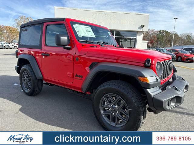 2026 Jeep Wrangler WRANGLER 2-DOOR SPORT S 2026 Jeep Wrangler WRANGLER 2-DOOR SPORT S