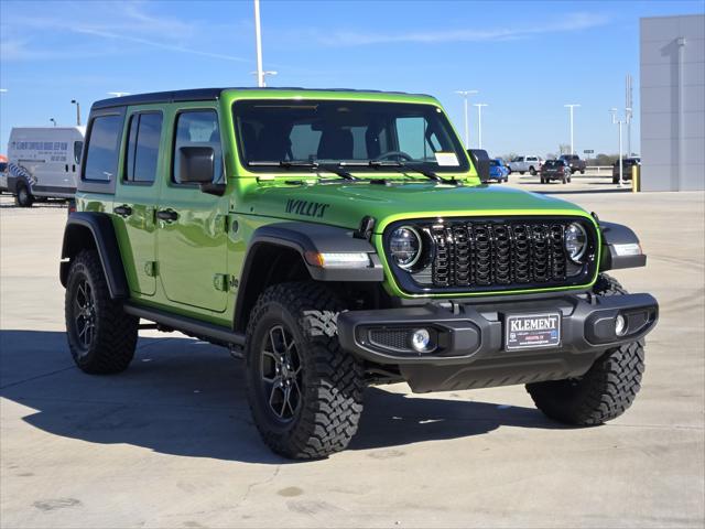 2026 Jeep Wrangler WRANGLER 4-DOOR WILLYS 2026 Jeep Wrangler WRANGLER 4-DOOR WILLYS