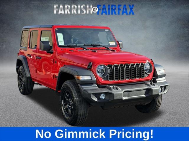 2026 Jeep Wrangler WRANGLER 4-DOOR SPORT 2026 Jeep Wrangler WRANGLER 4-DOOR SPORT