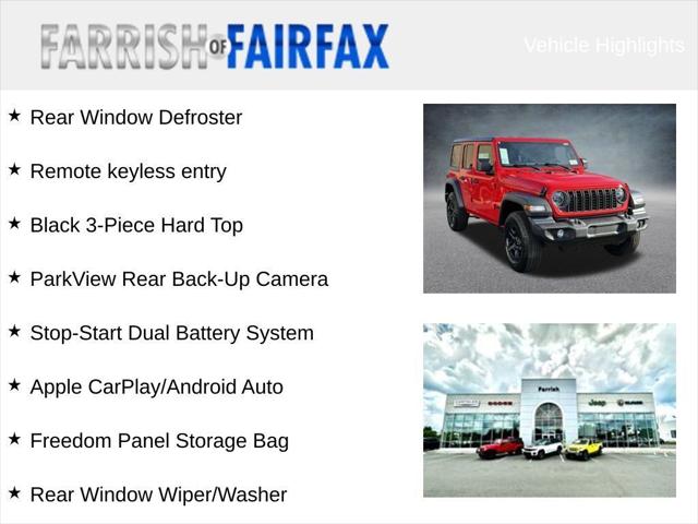 2026 Jeep Wrangler WRANGLER 4-DOOR SPORT 2026 Jeep Wrangler WRANGLER 4-DOOR SPORT