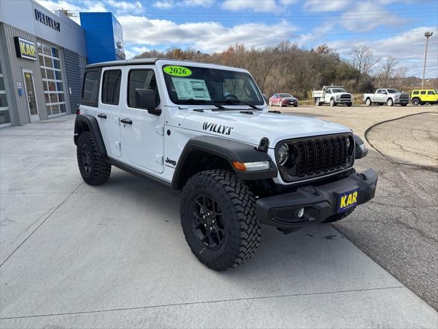 2026 Jeep Wrangler WRANGLER 4-DOOR WILLYS 2026 Jeep Wrangler WRANGLER 4-DOOR WILLYS