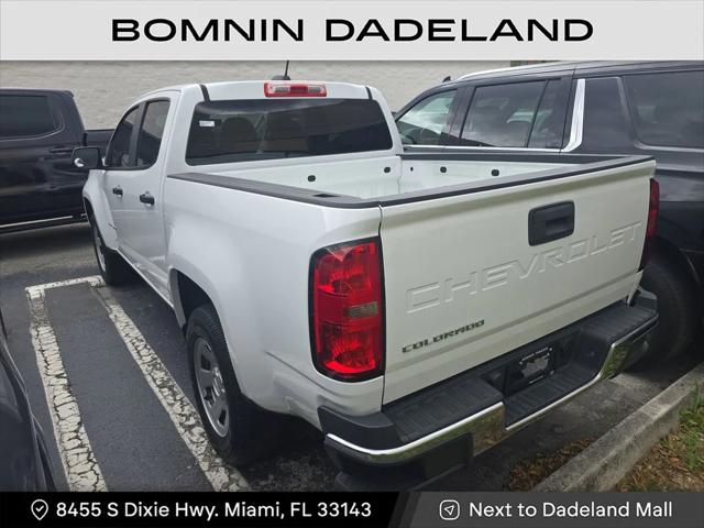 2021 Chevrolet Colorado 2WD Crew Cab Short Box WT