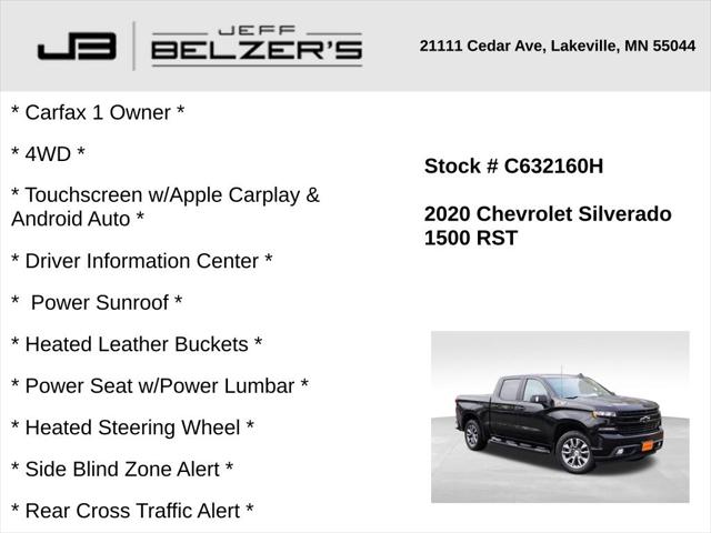 2020 Chevrolet Silverado 1500 RST 2020 Chevrolet Silverado 1500 RST