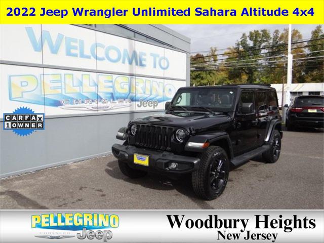2022 Jeep Wrangler Unlimited Sahara Altitude 4x4 2022 Jeep Wrangler Unlimited Sahara Altitude 4x4