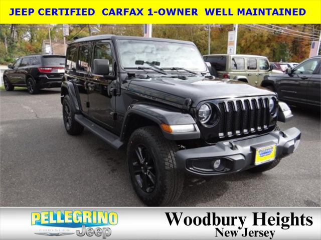 2022 Jeep Wrangler Unlimited Sahara Altitude 4x4 2022 Jeep Wrangler Unlimited Sahara Altitude 4x4