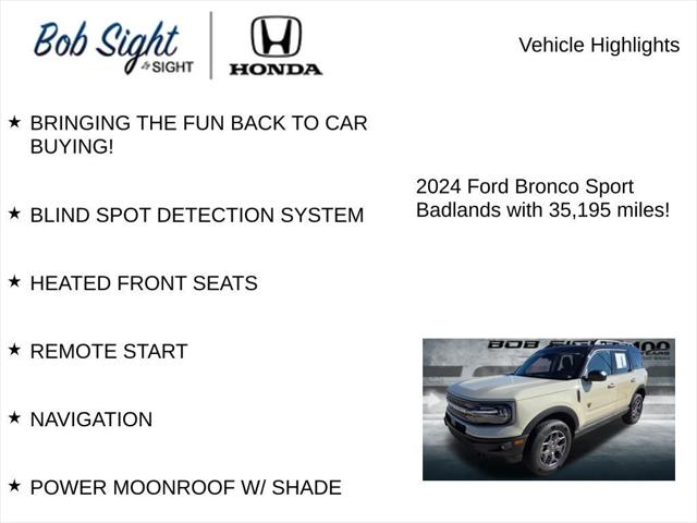 2024 Ford Bronco Sport Badlands 2024 Ford Bronco Sport Badlands