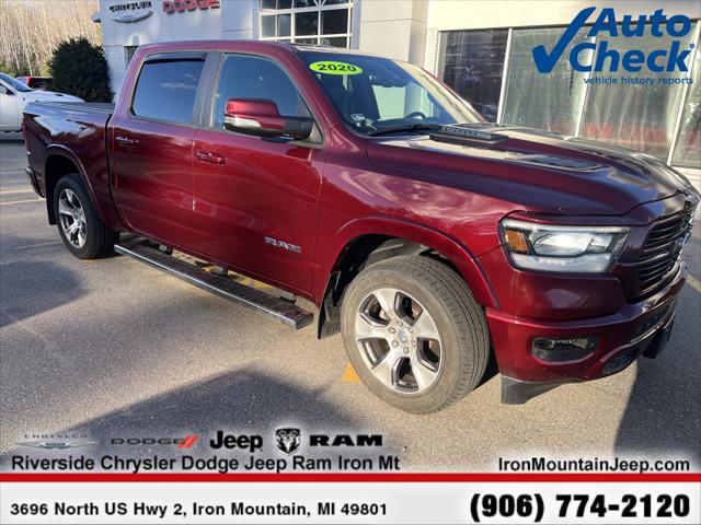2020 RAM 1500 Laramie Crew Cab 4x4 57 Box 2020 RAM 1500 Laramie Crew Cab 4x4 57 Box