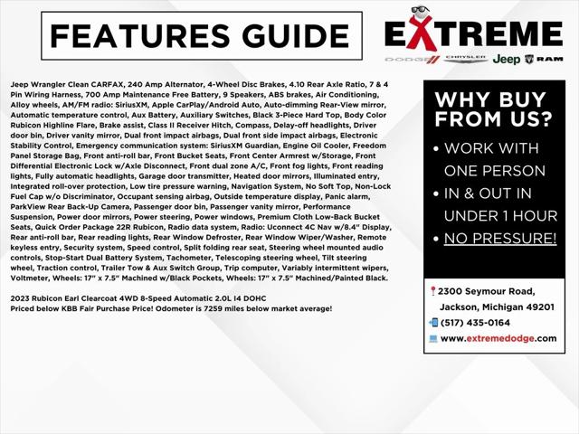 2023 Jeep Wrangler 4-Door Rubicon 2023 Jeep Wrangler 4-Door Rubicon