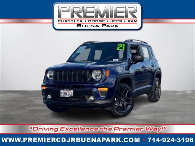 2021 Jeep Renegade 80th Anniversary 4X4 2021 Jeep Renegade 80th Anniversary 4X4