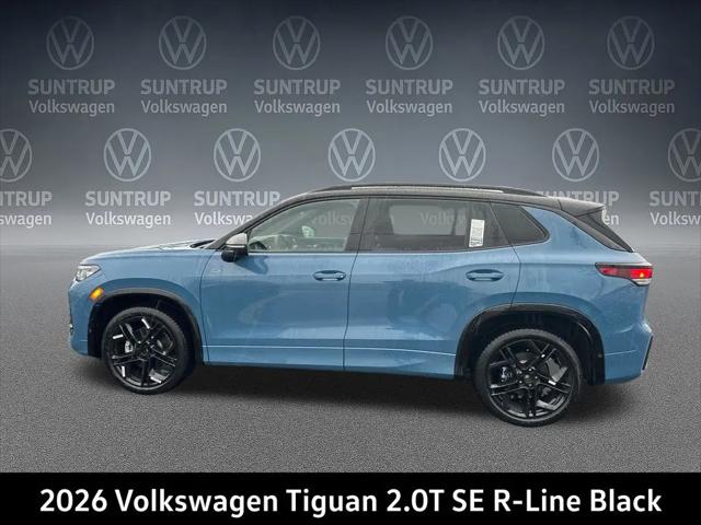 2026 Volkswagen Tiguan SE R-Line Black