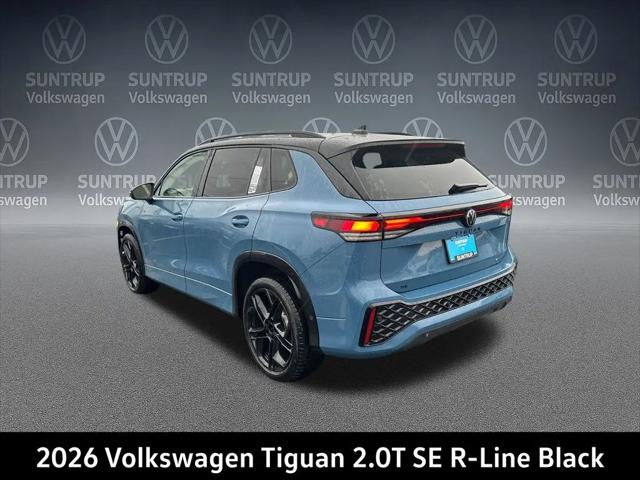 2026 Volkswagen Tiguan SE R-Line Black