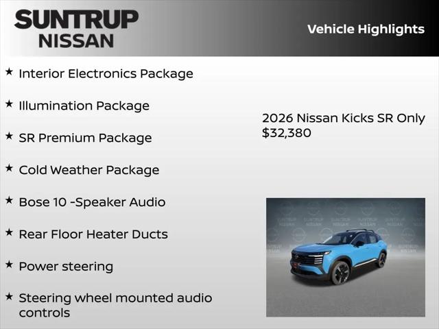 2026 Nissan Kicks SR