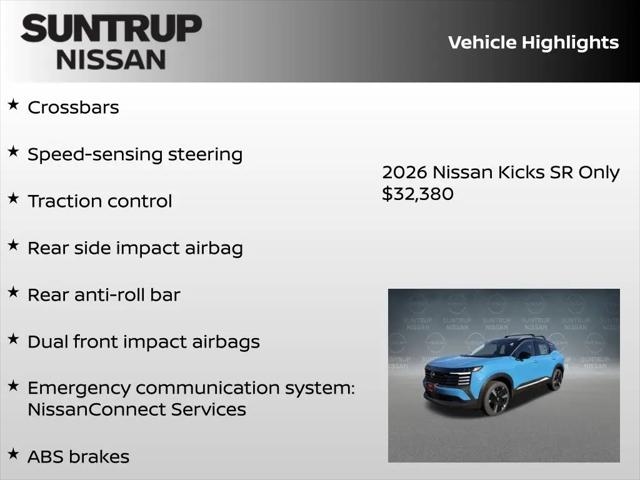 2026 Nissan Kicks SR
