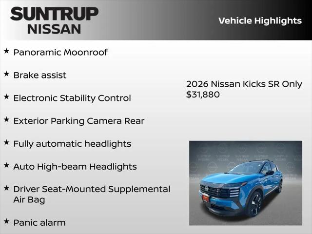 2026 Nissan Kicks SR
