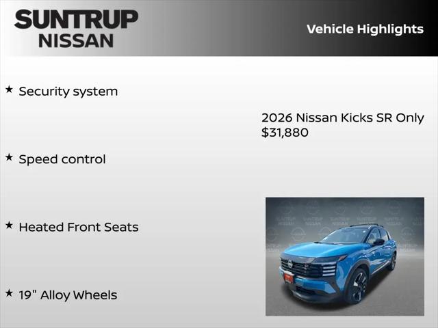 2026 Nissan Kicks SR