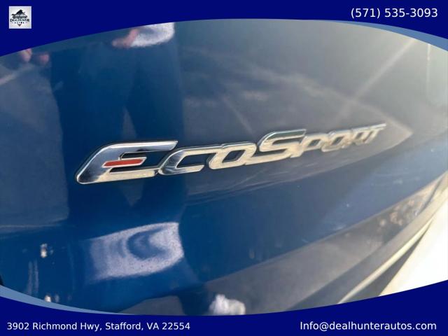 2018 Ford EcoSport SE