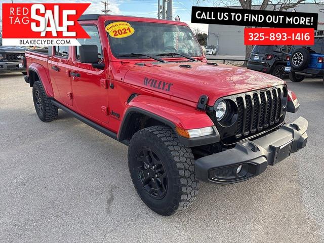 2021 Jeep Gladiator Willys Sport 4x4